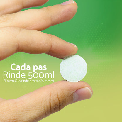 Cloro verde orgánico desinfectante X30 Pas