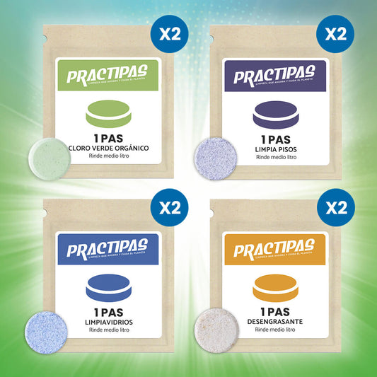 Kit de limpieza - X8 Pas